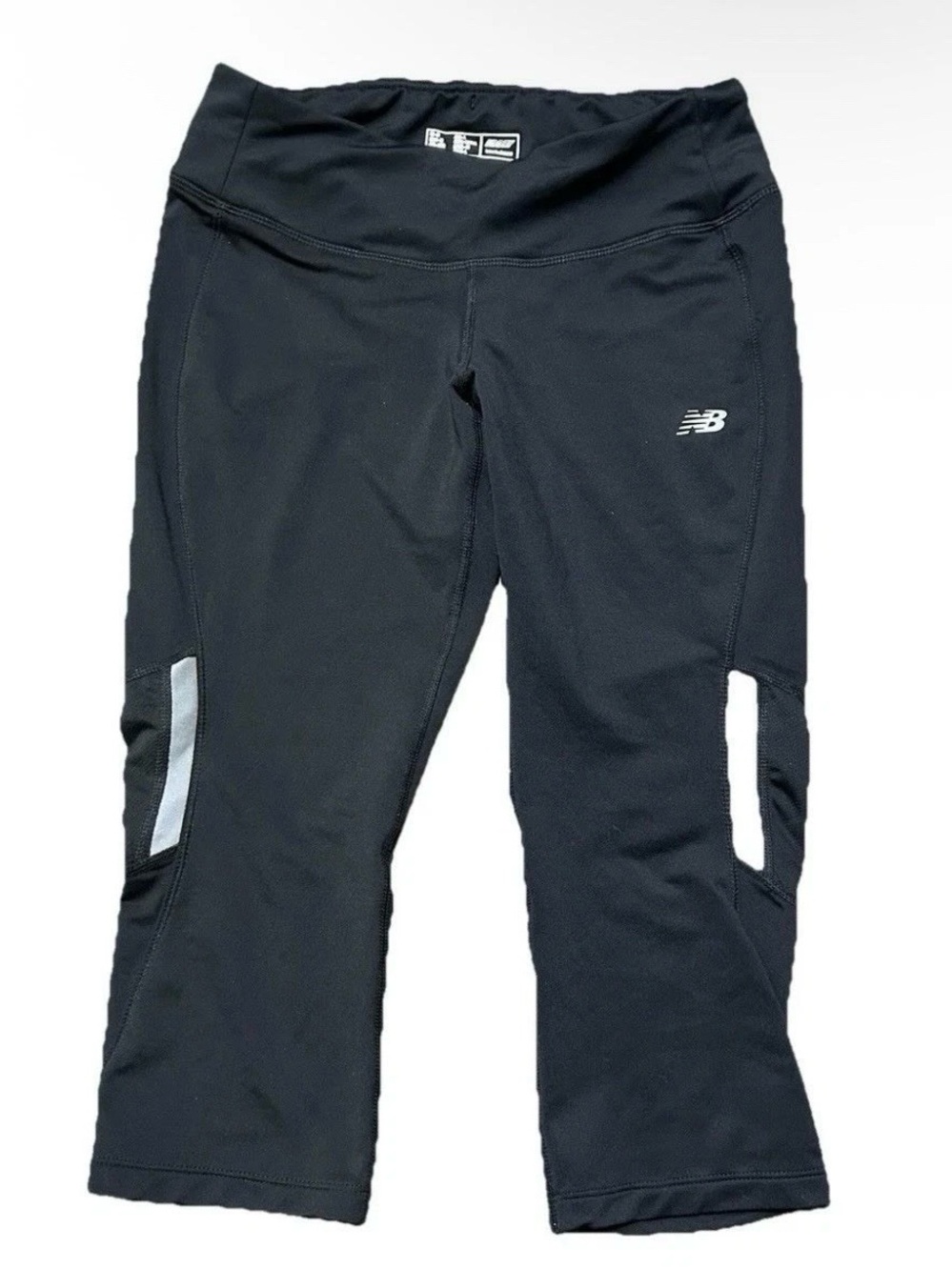 Leggings Women’s New Balance Black Cropped Leggings Size Medium